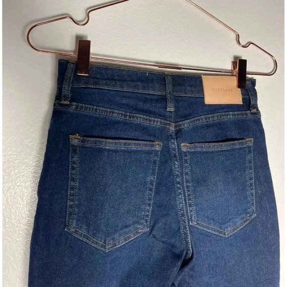 Everlane Womens High Rise Skinny Denim Ankle Jeans Blue Sz 26 - Picture 5 of 11